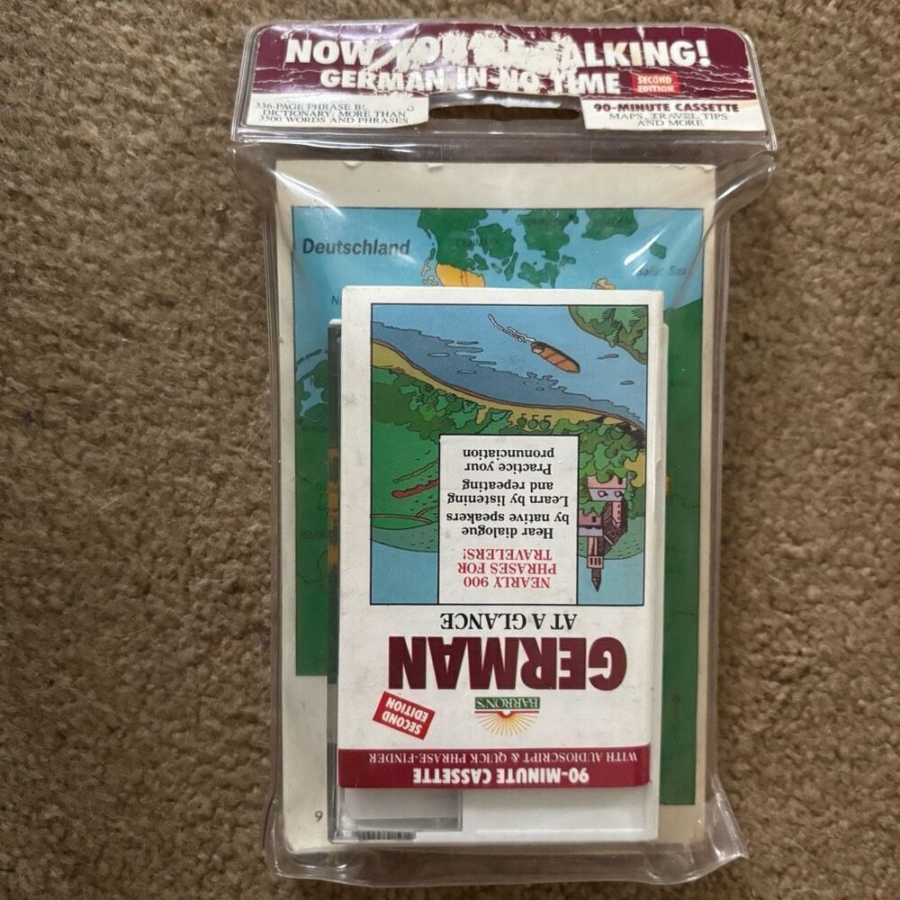 Now You’re Talking German In No Time Cassette Set